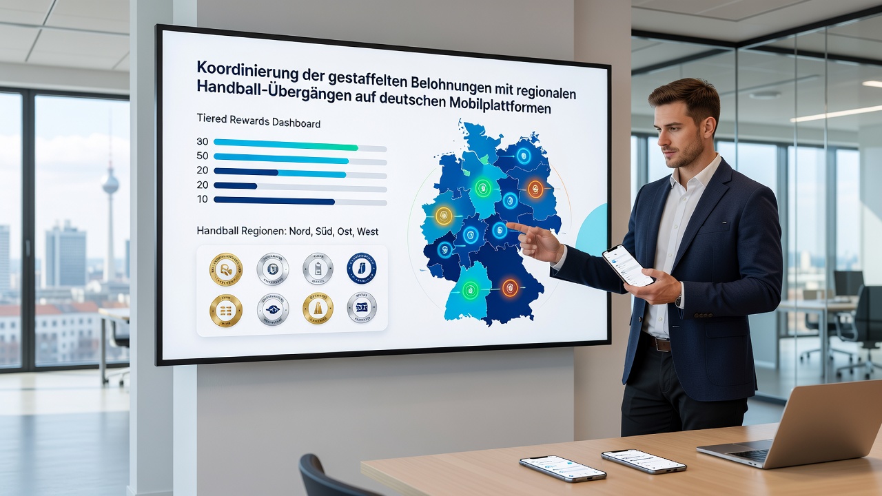 Mobile Handball-Wetten mit gestaffelten Belohnungen während regionaler Übergänge