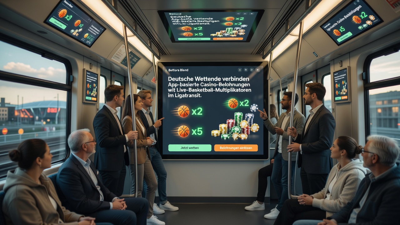 Live-Basketball-Multiplikatoren und Casino-Anreize auf deutschen mobilen Plattformen
