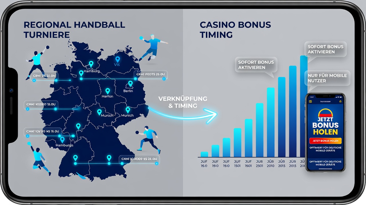 Mobile Nutzer koordinieren Handball-Events mit Bonus-Timing