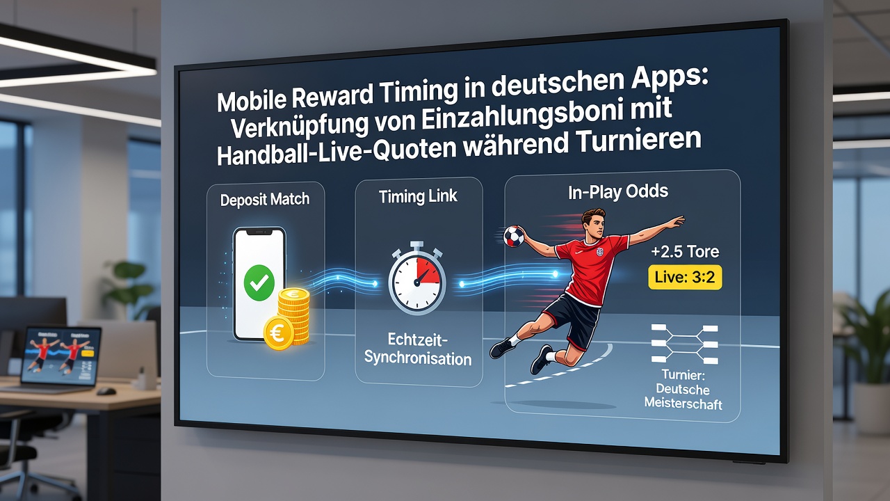 Handball-In-Play-Wetten auf mobilen Geräten während Turnierlulls mit verknüpften Bonus-Angeboten
